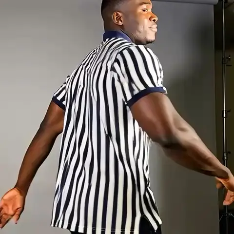 Stylish Striped Polo Shirt