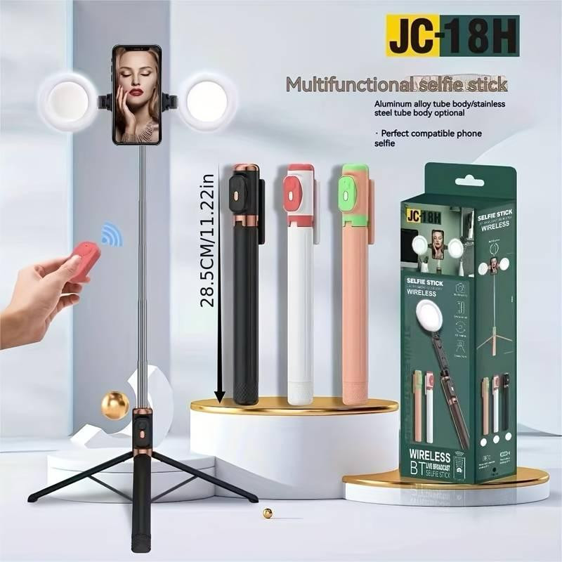 Multi purpose selfie stick