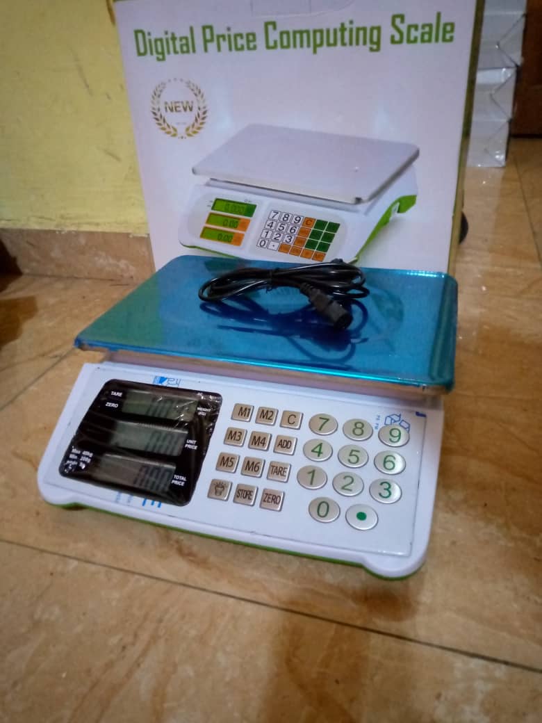 Balance Numérique de Calcul de Prix 40kg avec Batterie