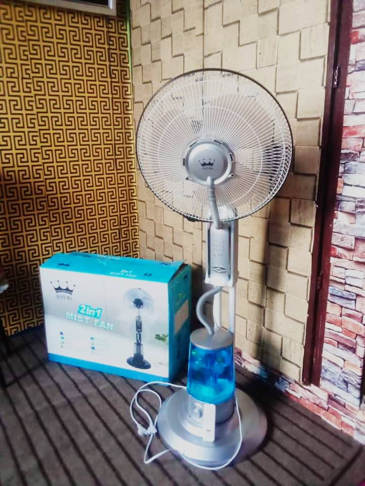 Ventilateur brumisateur 2 en 1
