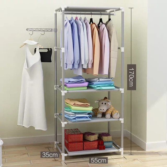 Simple Cloth rack floor hanger