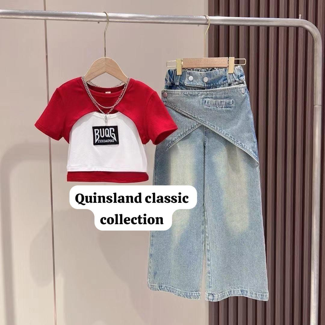 Trendy Denim Outfit