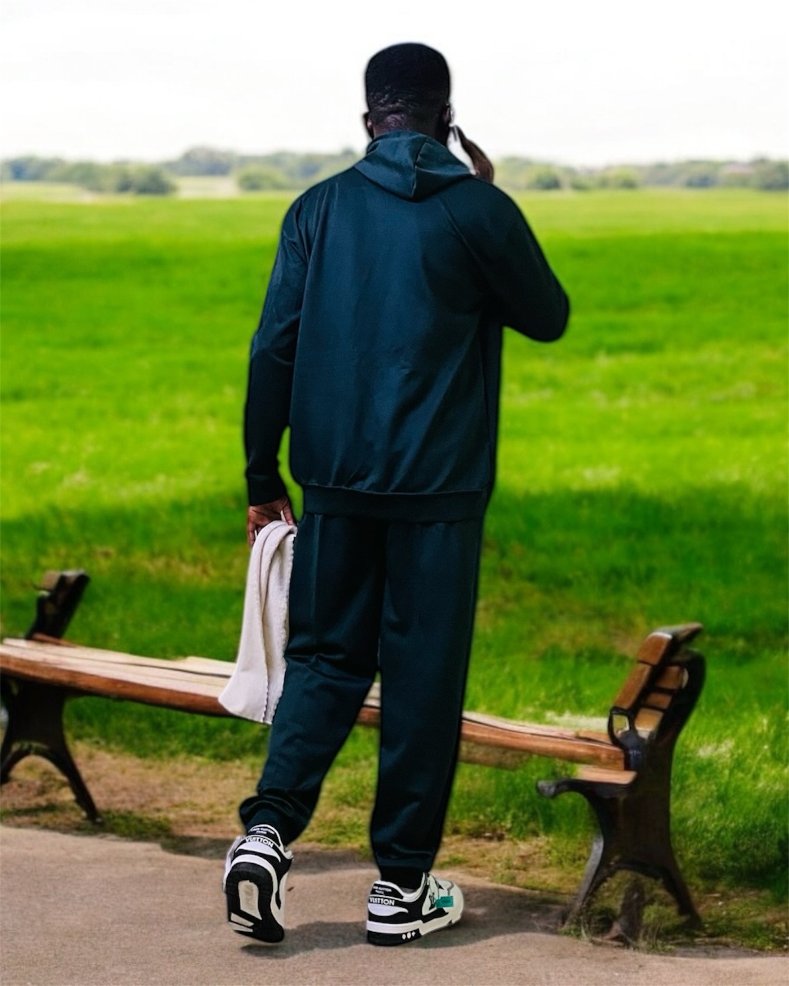 Ensemble de jogging sport avec capuche