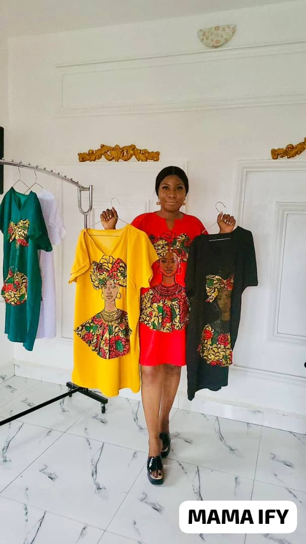 Robe Tunique Imprimé Africain
