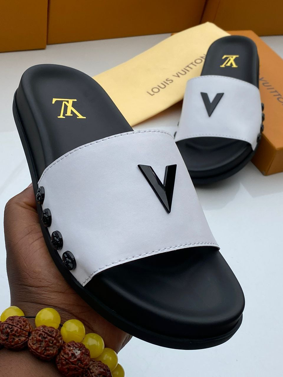 Men's Luxury Style Slides