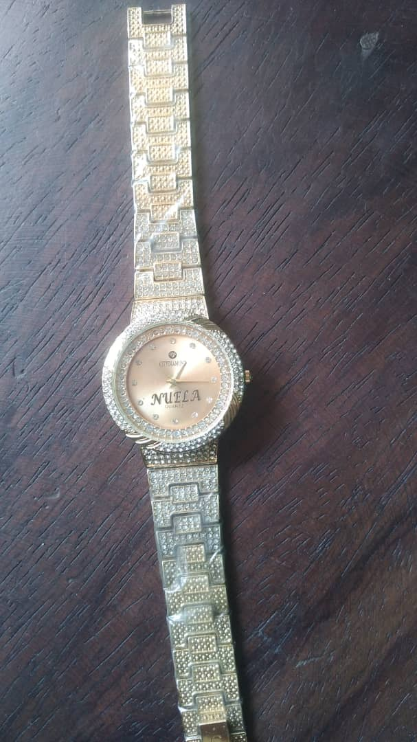Gold Diamond Watch Nuela