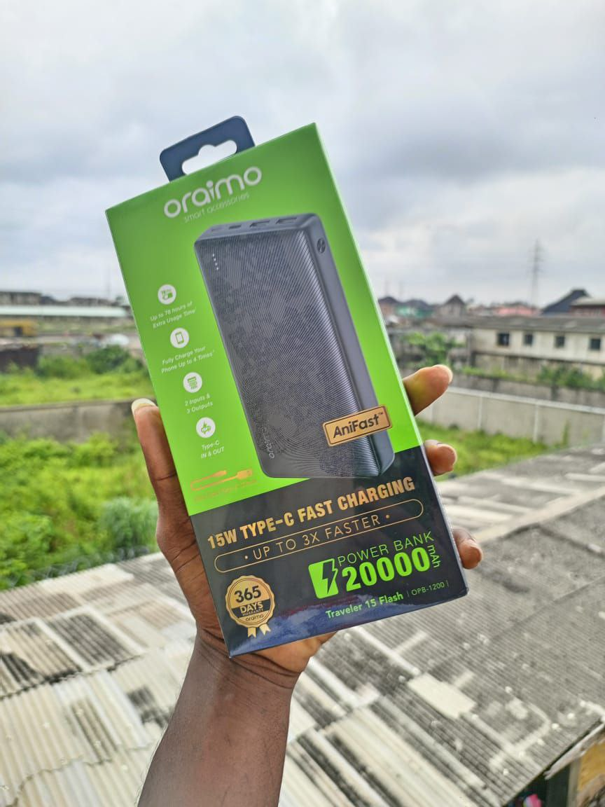Oraimo Traveler 4 20000mAh Power Bank