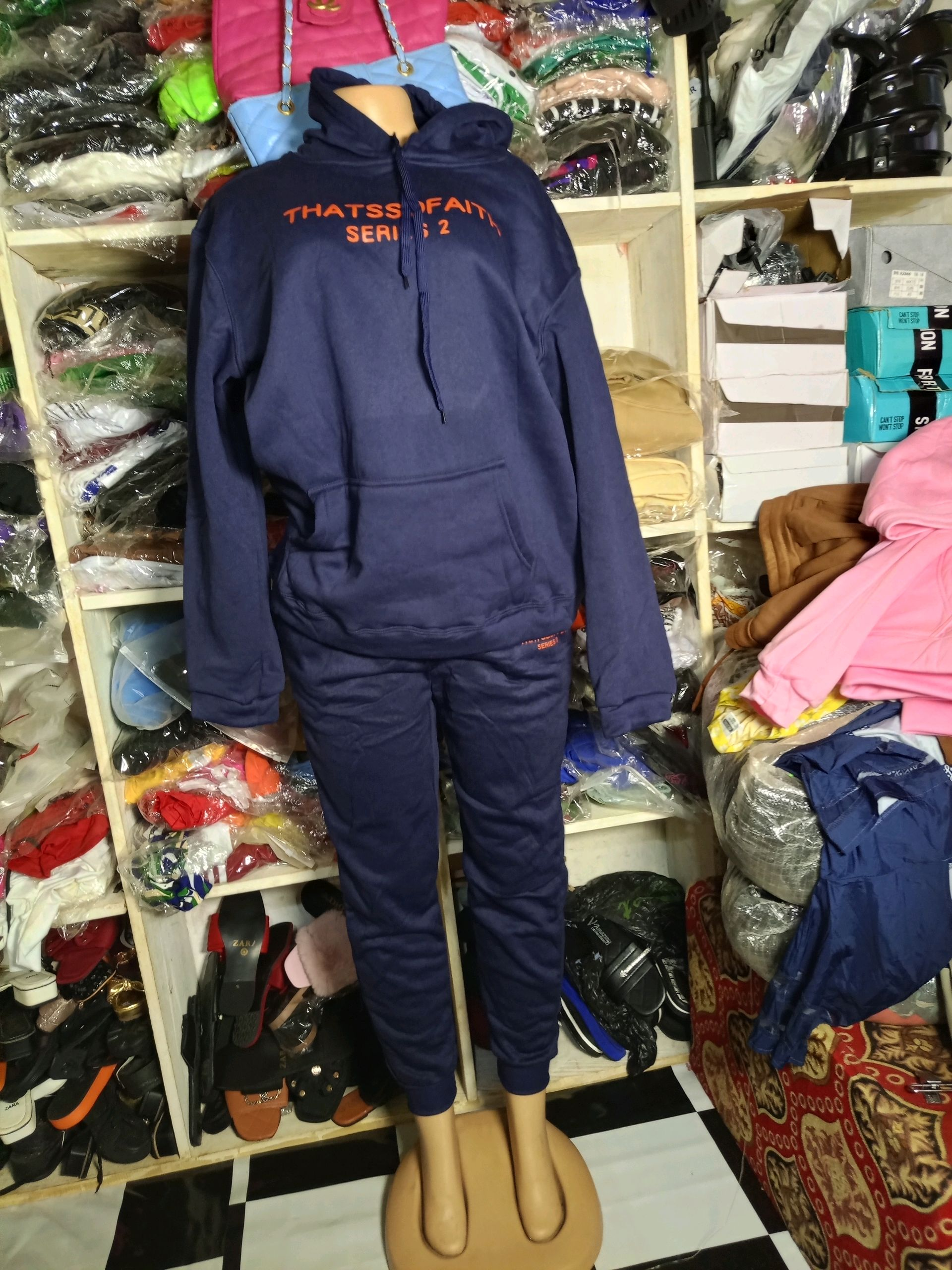 Navy Blue Tracksuit