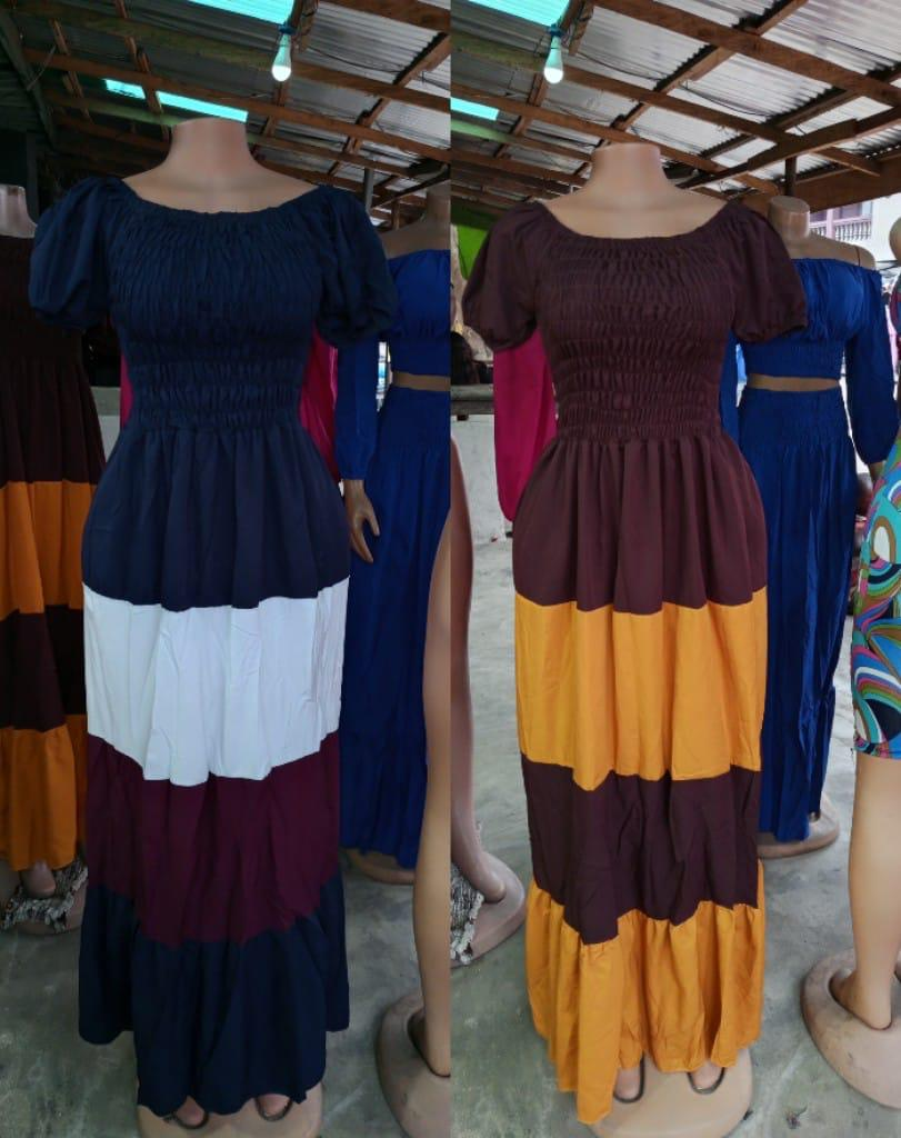 Smocked Maxi Dress