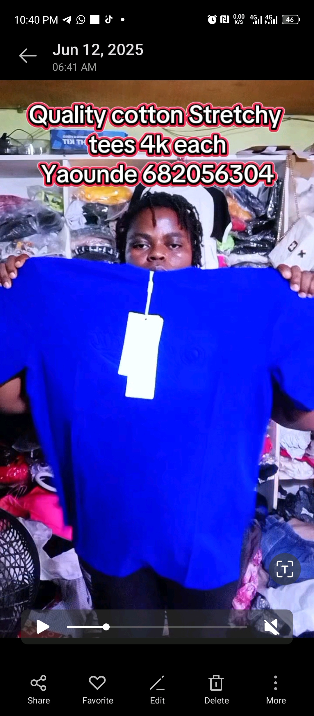 Quality Stretchy T-shirt