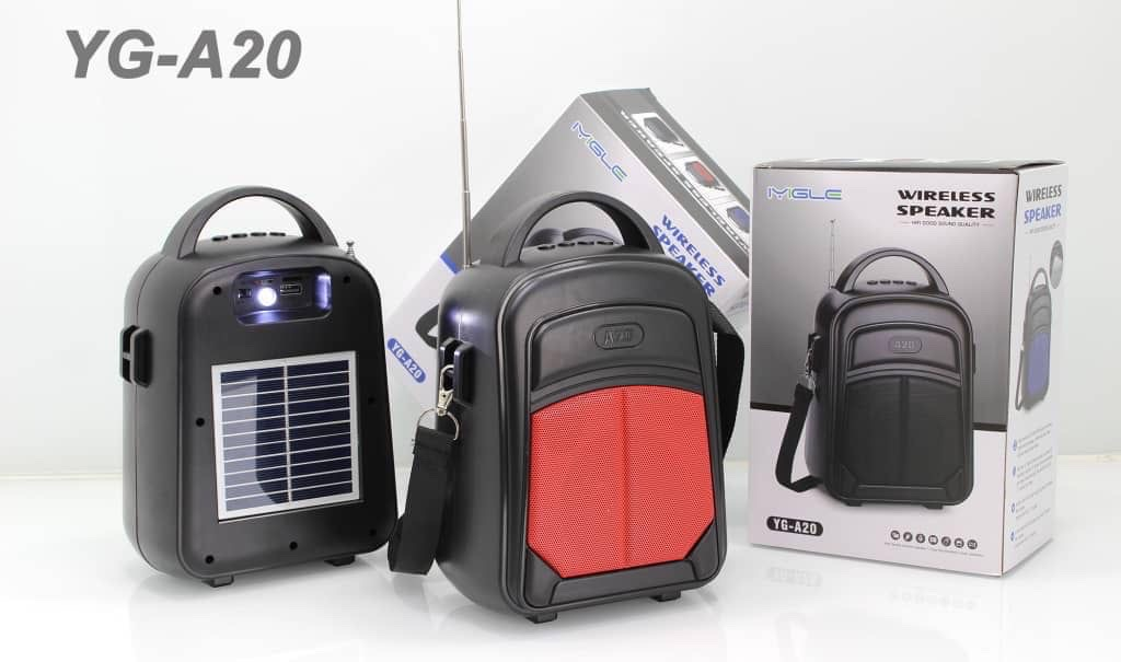 MGLE YG-A20 Solar Wireless Speaker