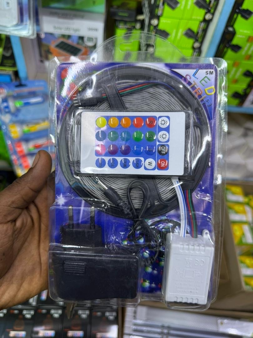5M RGB LED Strip Light Kit