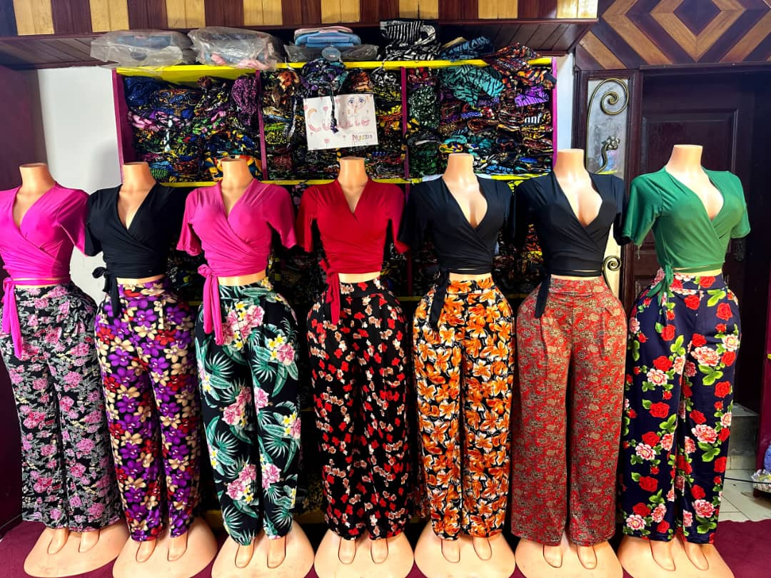 Chic Floral Palazzo Set