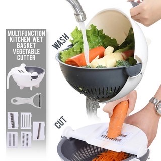 Multifunction Kitchen Wet Basket Vegetable Cutter