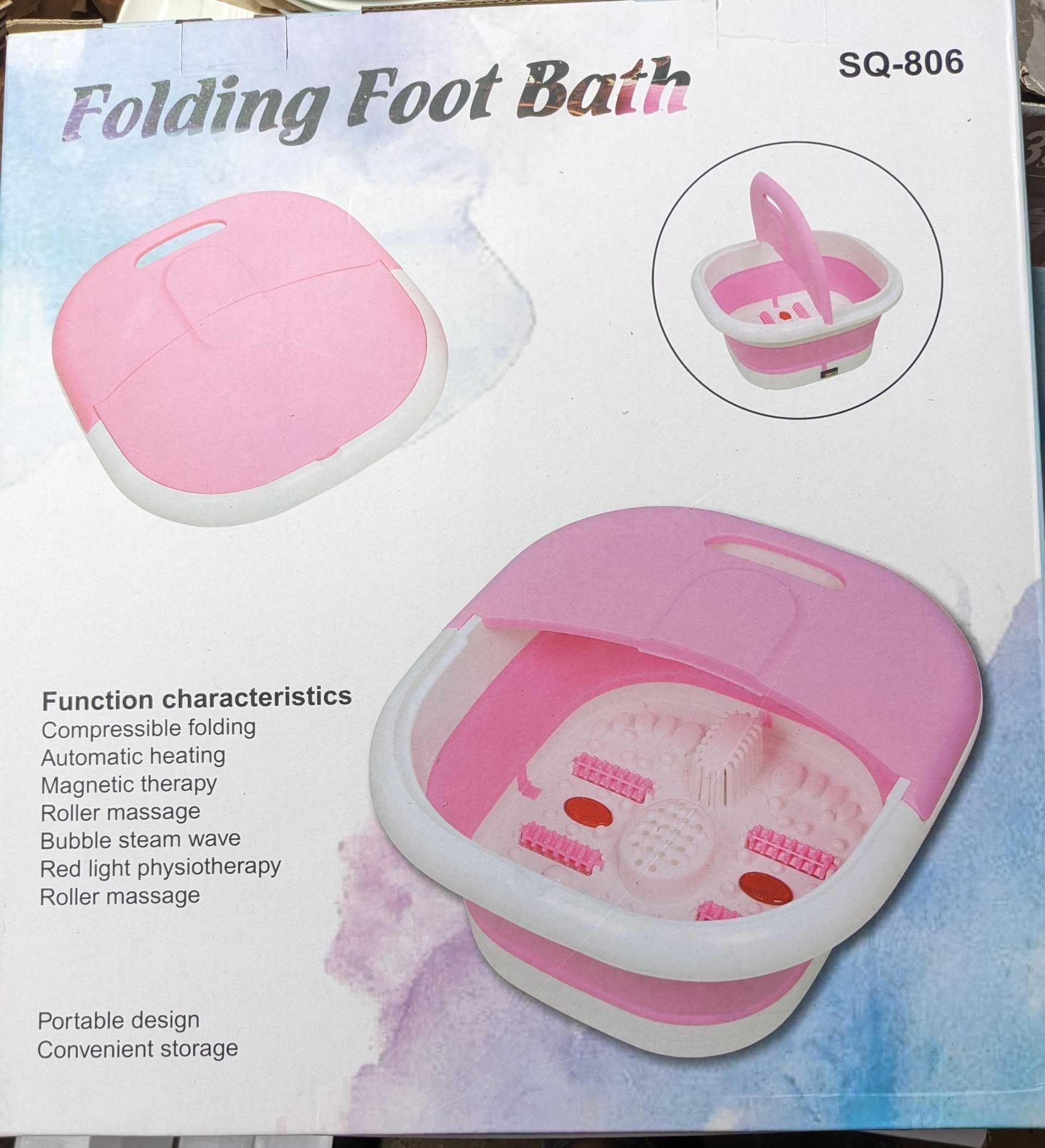 Folding Foot Bath SQ-806