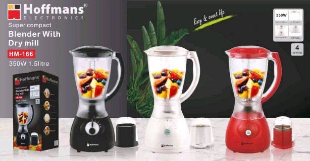Hoffmans HM-166 Blender with Dry Mill
