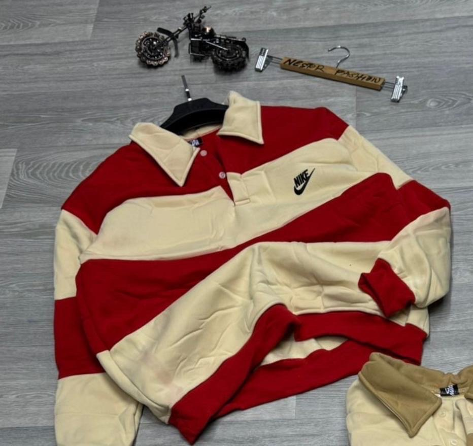 Nike Striped Rugby Shirt