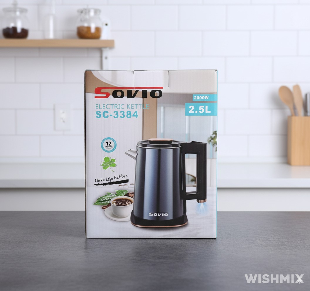 SOVIO Electric Kettle SC-3384