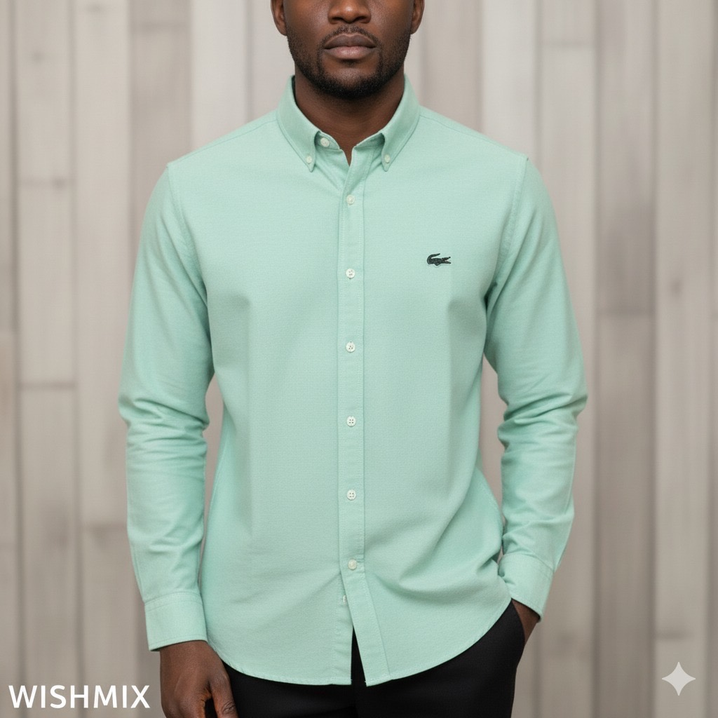 Men's Long Sleeve Button-Down Shirt
