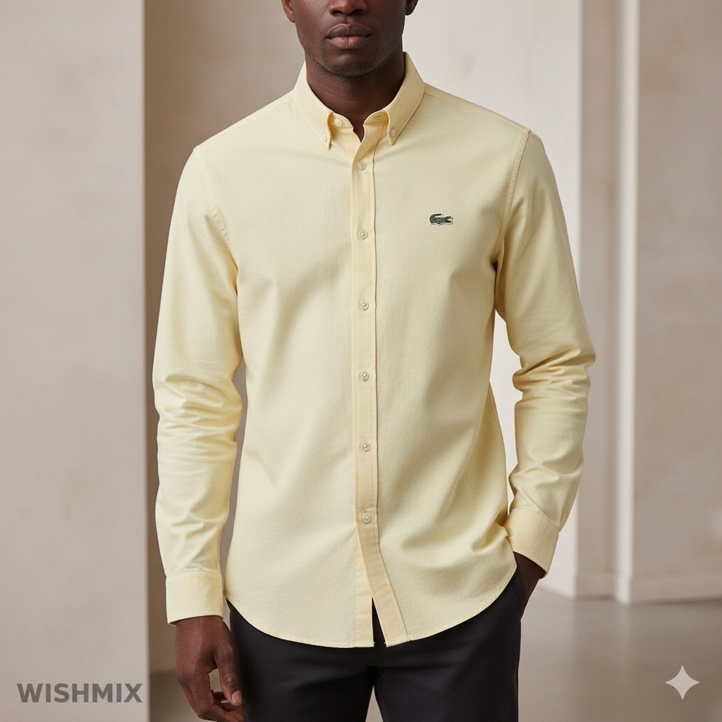 Men's Long Sleeve Button-Down Shirt