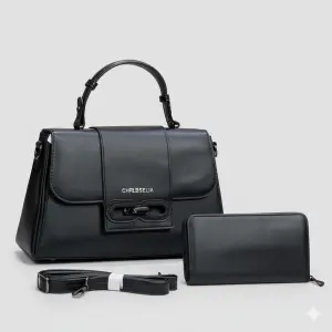 CHRLBSELIA Handbag and Wallet Set