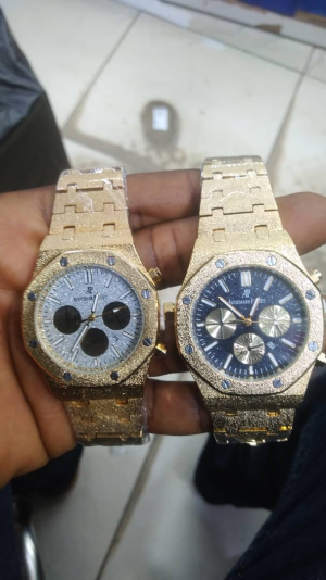 Luxury Gold Chronograph Watch