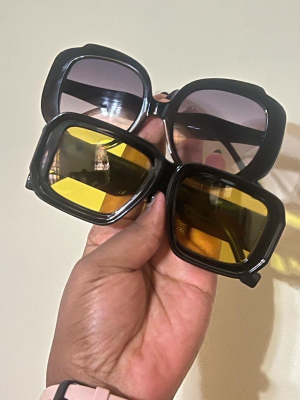 Oversized Square Sunglasses