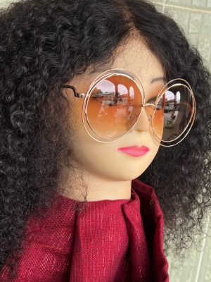 Oversized Round Sunglasses