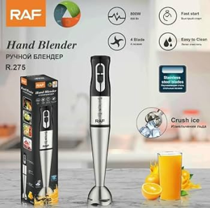 RAF Hand Blender R.275 - 800W Stainless Steel Blades