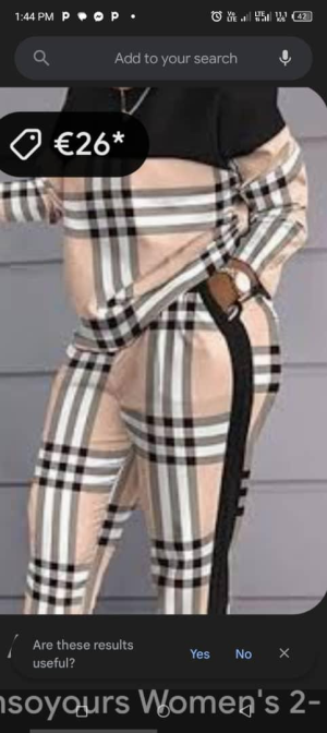 Checkered Lounge Set