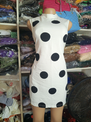 Polka Dot Mini Dress