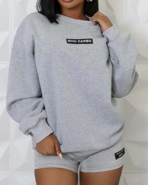 Ensemble Décontracté Gris Confortable