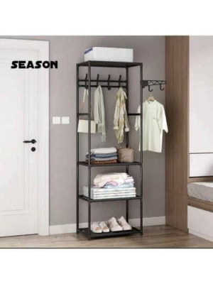 Garment Rack with Shelves