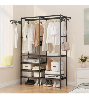 Stylish Freestanding Wardrobe Rack