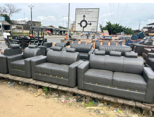 Modern Grey Sofa Set
