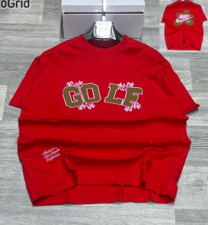 Red Golf Graphic T-Shirt