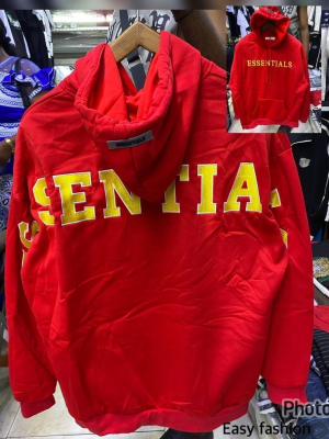Essentials Red Hoodie