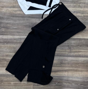 Black Givenchy Style Joggers