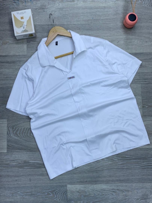 Chemise Décontractée à Manches Courtes pour Homme