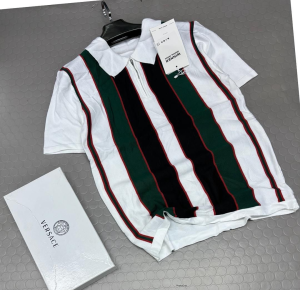Stylish Striped Polo Shirt