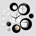 Modern 3D Mirror Wall Clock