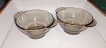 Elegant Glass Serving Bowls (Set of 2)