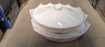 Elegant White Serving Dish Set