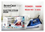 Electric steam iron 