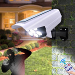 Solar Motion Sensor Security Light with Remote