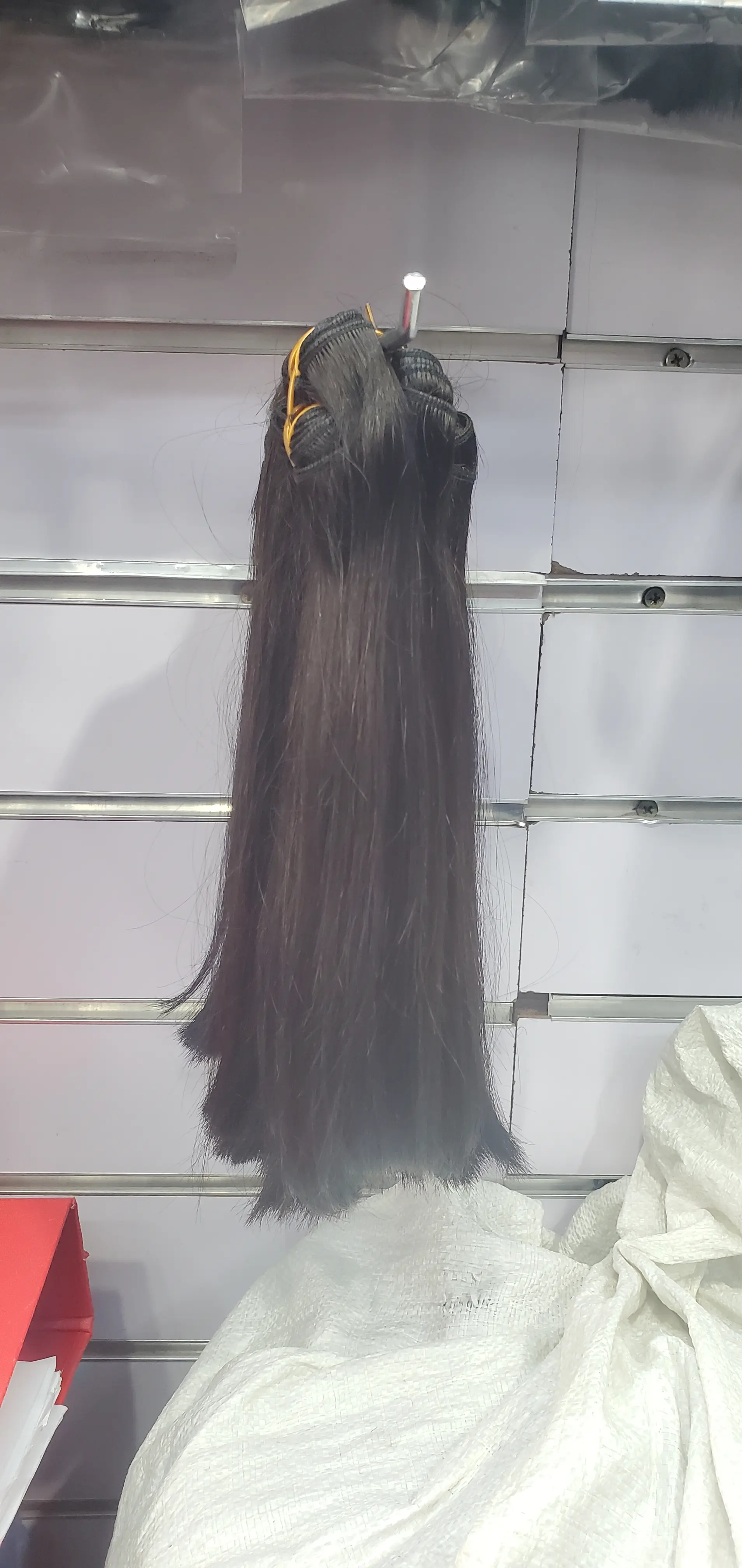 12 inch Black China Bone straight bundle