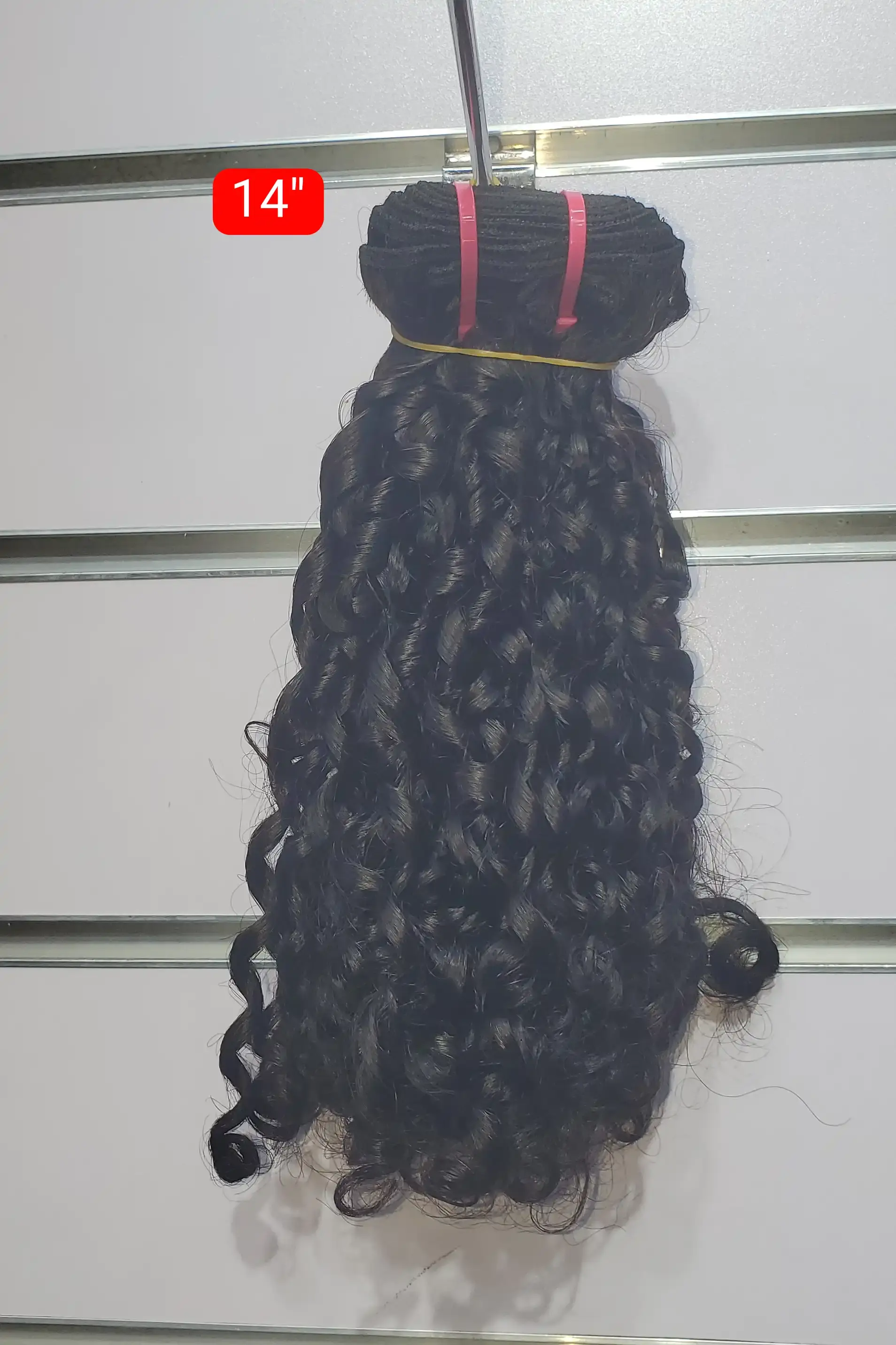 14 inch Pixie curls water wave bundle